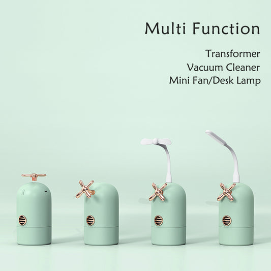 Mini Vacuum 3-in-1/Fan/Lamp