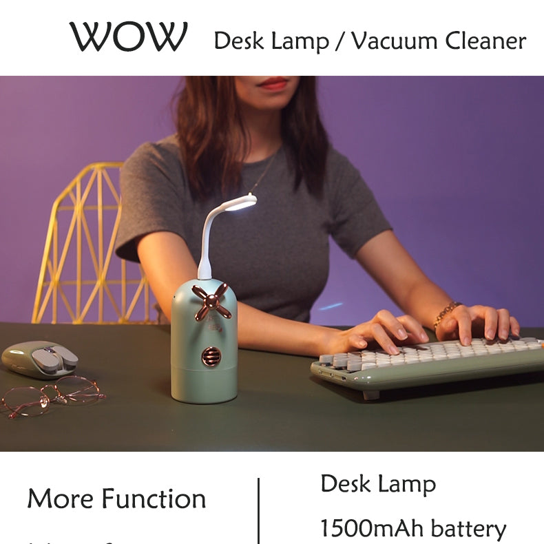 Mini Vacuum 3-in-1/Fan/Lamp