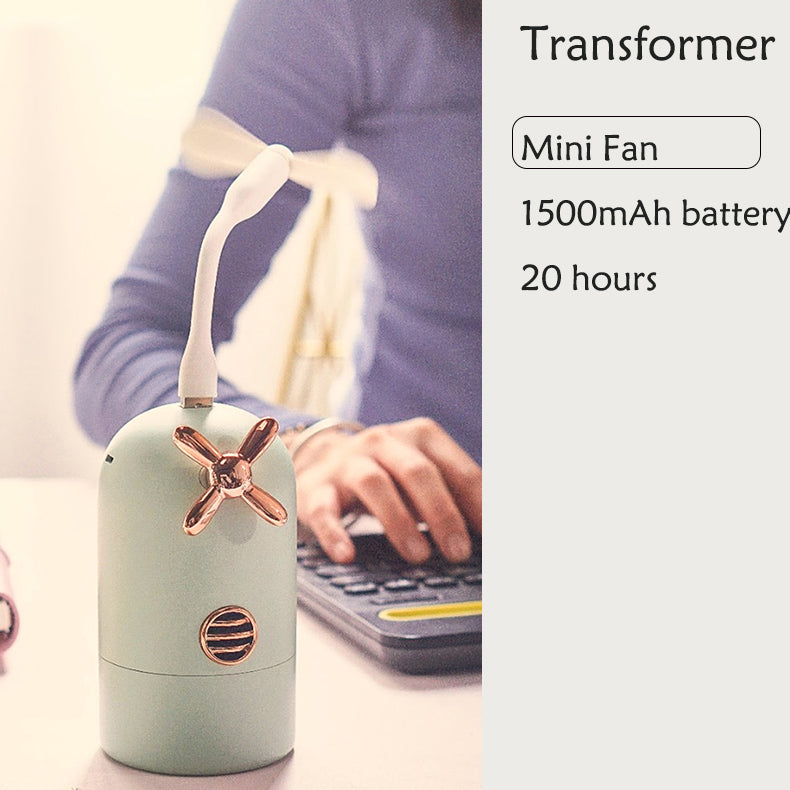 Mini Vacuum 3-in-1/Fan/Lamp